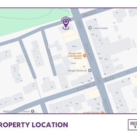 Brand New, 1 Bed 1 Bath, Modern Town Center Apartment, Netflix By Redwood Stays 올더숏 외부 사진
