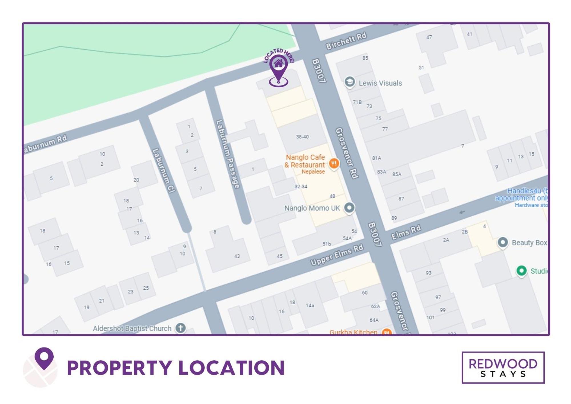 Brand New, 1 Bed 1 Bath, Modern Town Center Apartment, Netflix By Redwood Stays 올더숏 외부 사진